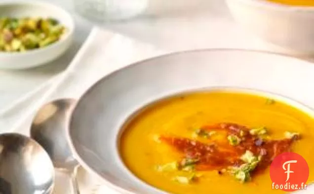 Soupe de Courge Musquée au Beurre de Citrouille