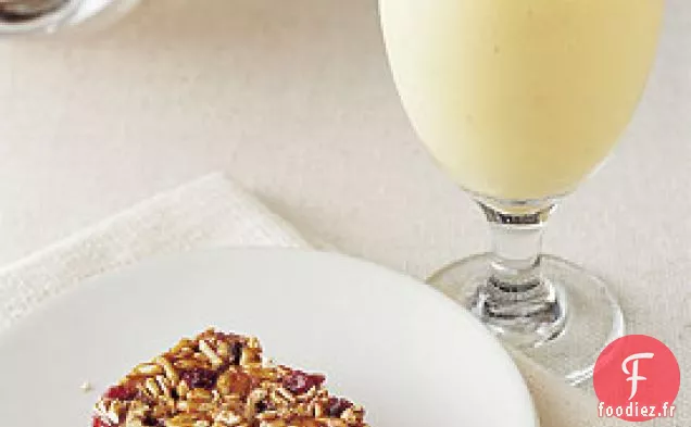 Bars Sportifs aux Fruits Secs et au Beurre d'Arachide
