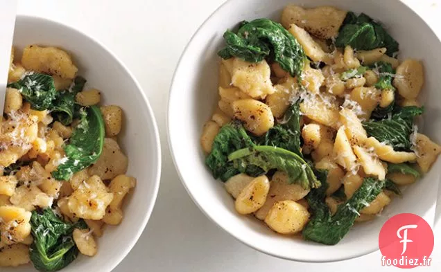 Frascatelli au Pecorino et à la Moutarde