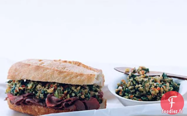 Relish Pimiento aux Olives Vertes