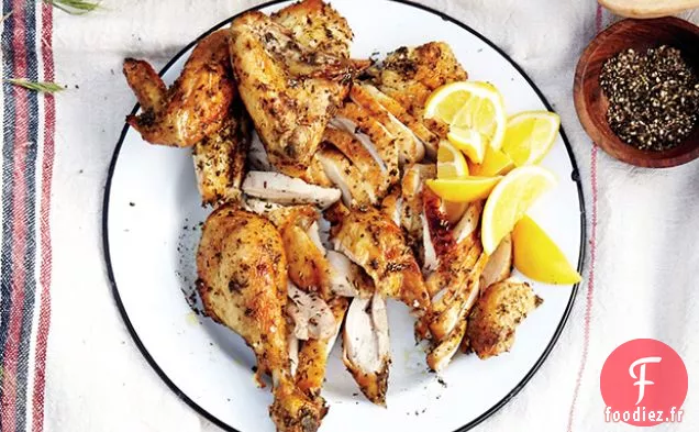 Poulet Provençal Rôti