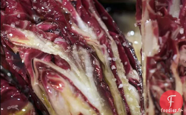 Radicchio Grillé Au Vinaigre Balsamique