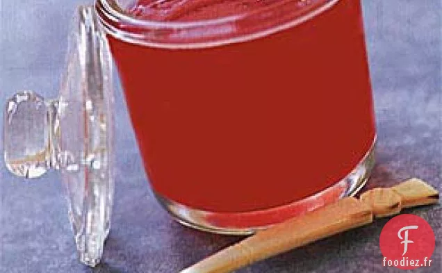 Gelée de Romarin à la Rhubarbe