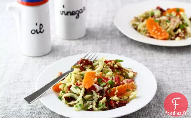 Salade De Radicchio, Cara Cara Et Quinoa