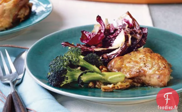 Poulet Rôti au Radicchio Balsamique