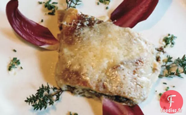 Strudel De Radicchio Au Fromage Fontina