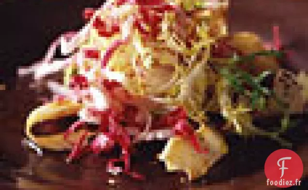 Salade de Radicchio, Frisée et Artichaut