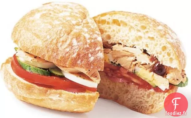 Niçoise sur un rouleau