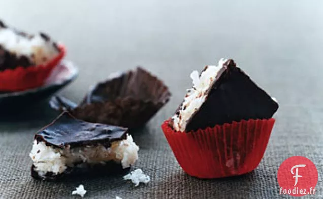 Bouchées au Chocolat à la Noix De Coco