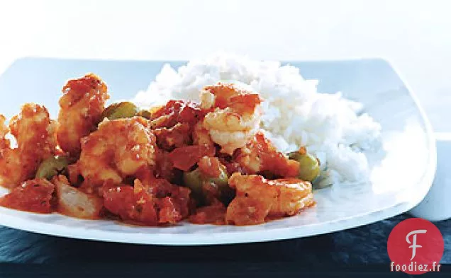 Crevettes à la Sauce Xérès-Tomate