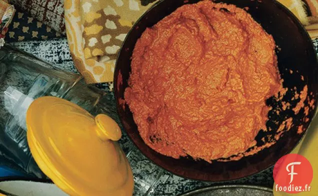 Tartinade de Poivrons Rouges Rôtis et Noix