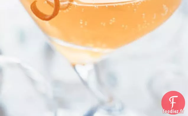 Cocktail au Champagne Rubis