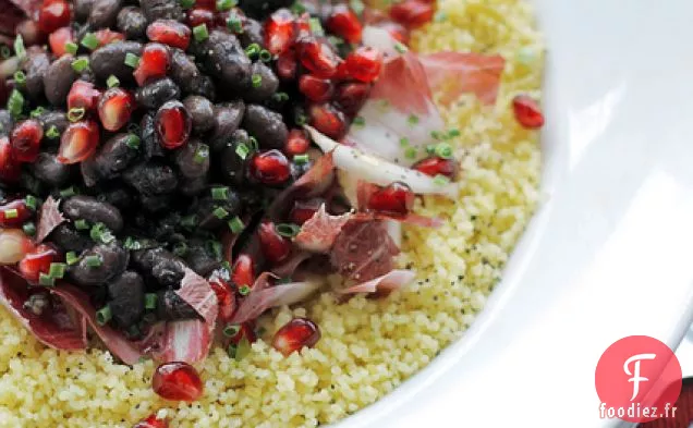 Couscous, Haricots Noirs Et Grenade