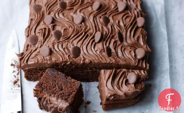 Gâteau Rapide À Double Feuille De Chocolat