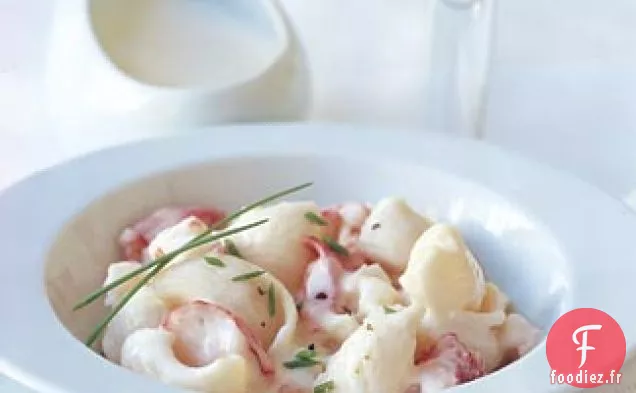 Macaroni au Homard et au Fromage
