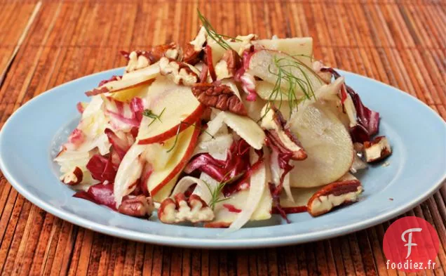 Salade De Fenouil, Radicchio Et Pomme