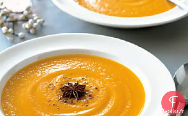Soupe de Carottes à l'Anis Étoilé