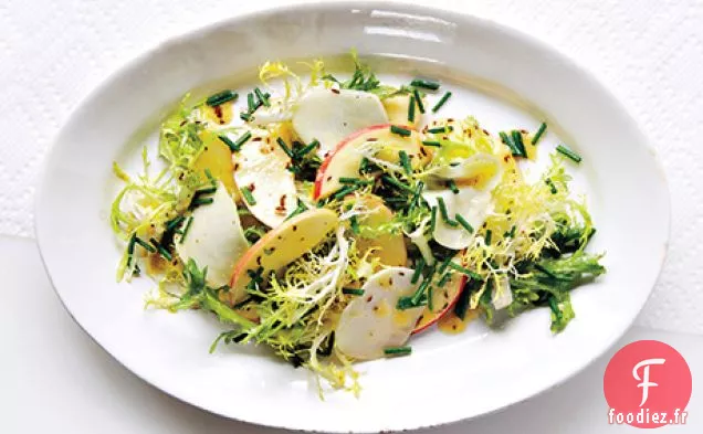 Salade de Chou-Rave et Pomme au Cumin