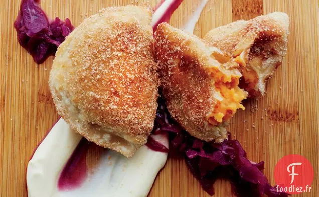 Retournements de Patates Douces avec Kraut Sucré