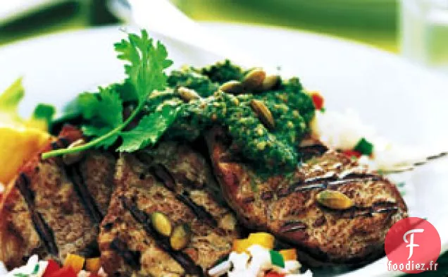 Filet de Porc Grillé à la Sauce Pipienne