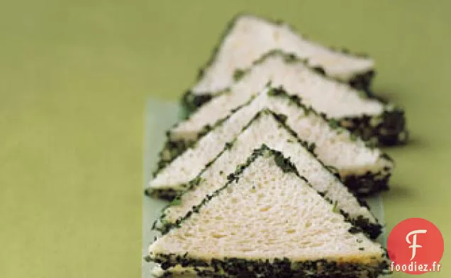 Sandwichs au Persil et à l'Oignon Doux