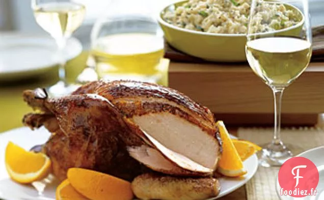 Poulet Rôti avec Glaçage à l'érable et au Soya