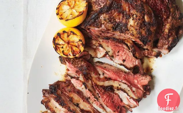 Yogourt Grillé - Gigot d'agneau Mariné