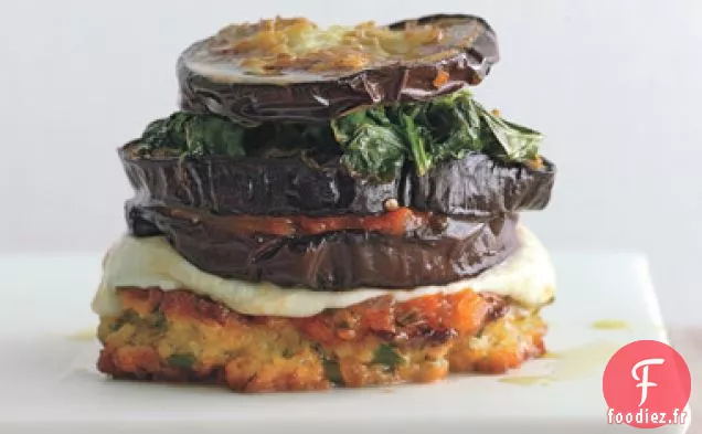 Aubergines à l'Envers Parmigiana