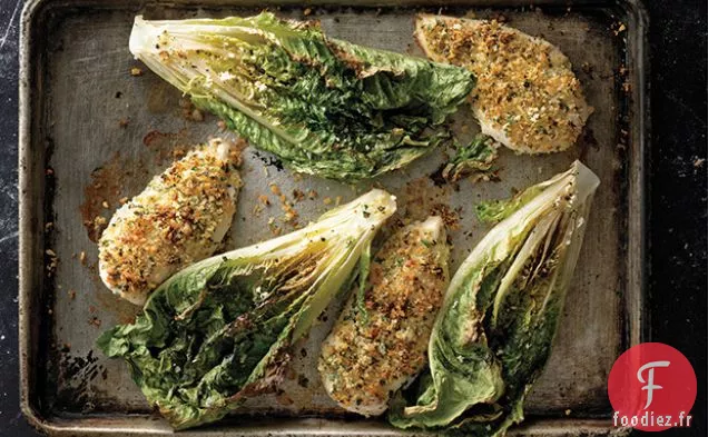 Poulet Parmesan à la Romaine Rôtie aux César