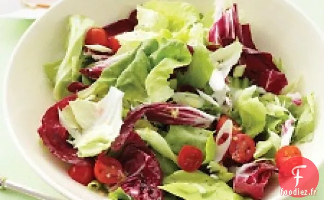 Salade Printanière À La Vinaigrette Acidulée