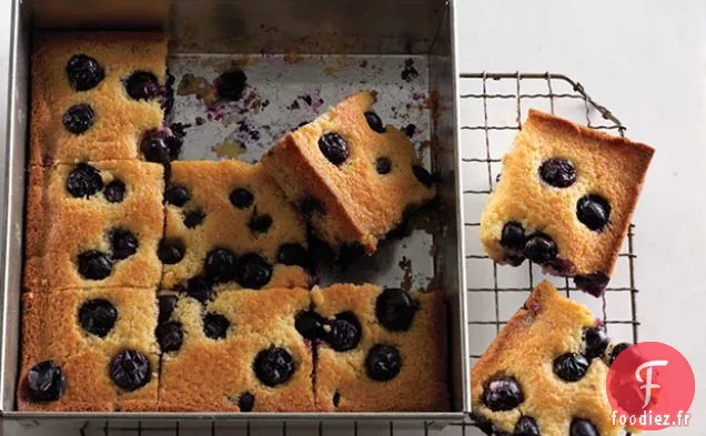 Gâteau à la Semoule de Maïs aux Raisins Concord