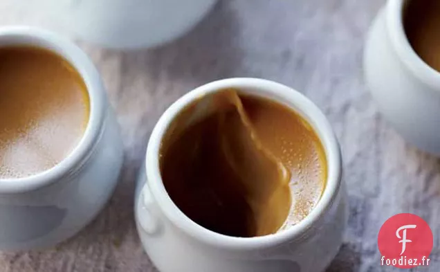 Pots de Crème au Caramel Salé