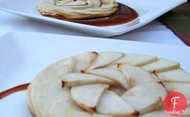 Galettes de Pommes à la Sauce Caramel