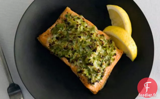 Omble Chevalier en Croûte d'Échalotes