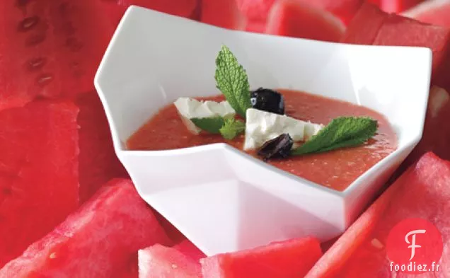 Soupe Tomate-Pastèque