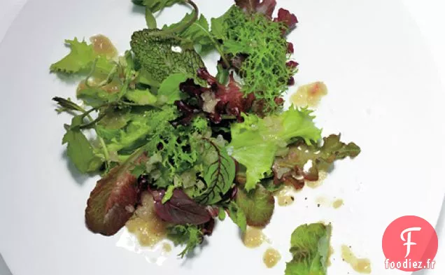 Verts Flétris avec une Vingaigrette de Xérès chaude