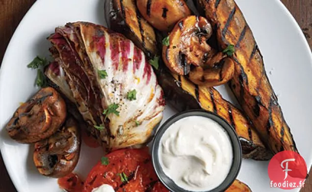 Légumes Grillés au Yaourt - Sauce Tahini