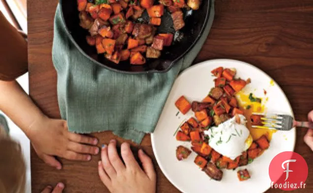 Patate Douce - Hachis de Poitrine de Porc