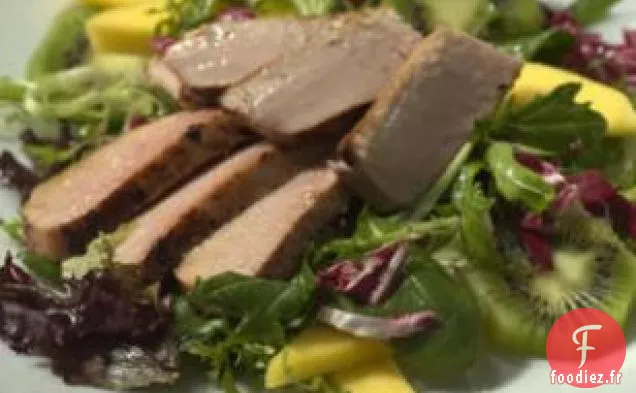 Salade De Thon Frais Aux Fruits Tropicaux