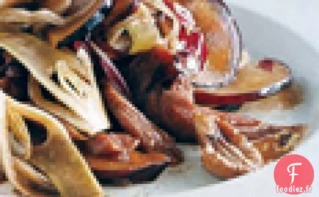 Salade Fumée De dinde, De Prunes Et De Fenouil