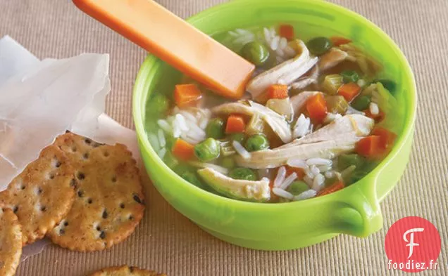 Soupe au Poulet et au Riz