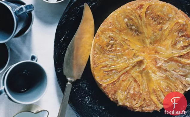 Gâteau Au Citron Confit Au Fenouil