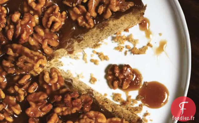 Gâteau aux Bananes au Caramel et aux Noix