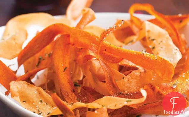 Croustilles de Panais et de Carottes