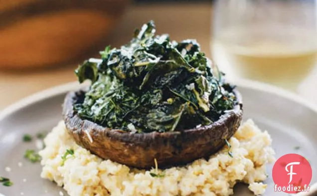 Millet Crémeux aux Portobellos rôtis