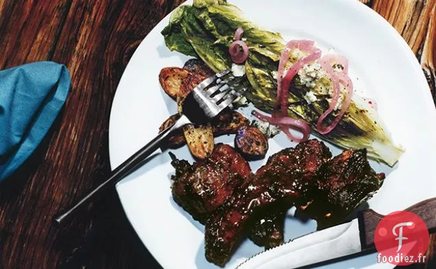 Grillades Mélangées à la Sauce Bourbon Sucrée et Épicée