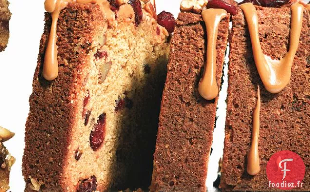 Gâteau Expresso aux Canneberges et Pacanes
