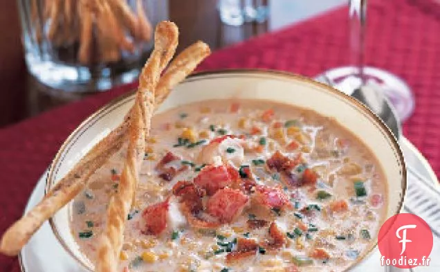 Chaudrée de Maïs et Homard