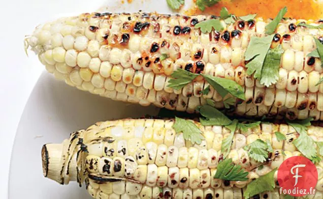 Maïs Grillé au Beurre Hoisin-Orange