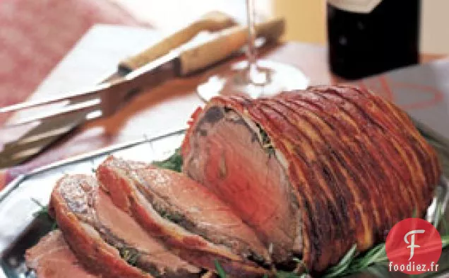 Filet de Bœuf Rôti Enveloppé de Bacon